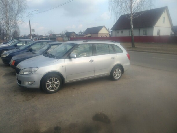 Skoda Fabia 5J · Рестайлинг, 2010 г.
