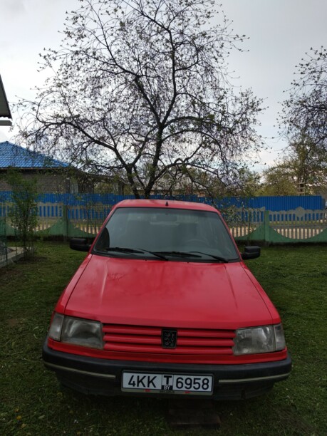 Peugeot 309 I · Рестайлинг, 1991 г.