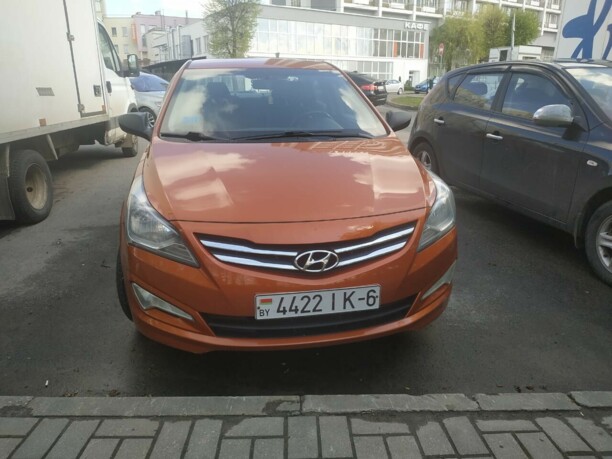 Hyundai Solaris I · Рестайлинг, 2014 г.