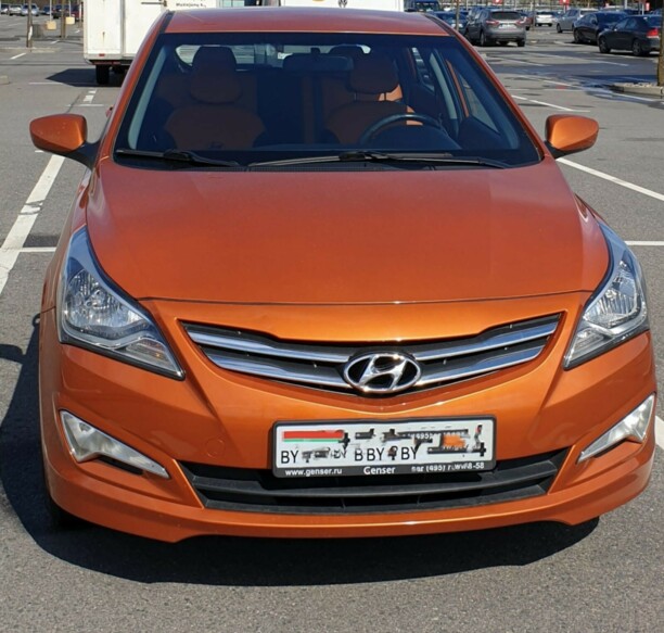 Hyundai Solaris I · Рестайлинг, 2014 г.