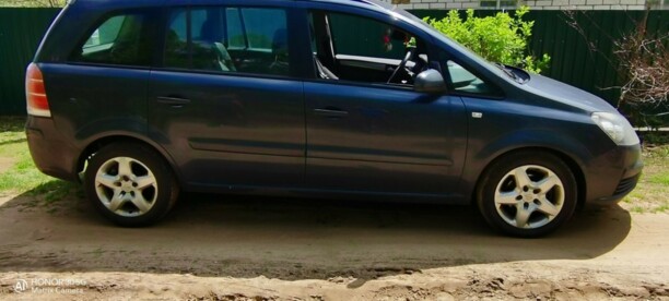 Opel Zafira B, 7 мест, 2007 г.