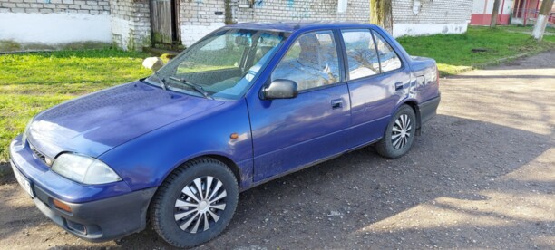 Suzuki Swift II · Рестайлинг, 1997 г.