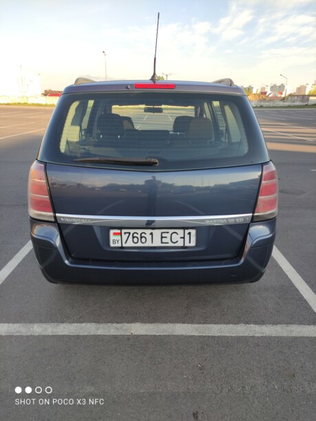 Opel Zafira B, 7 мест, 2006 г.