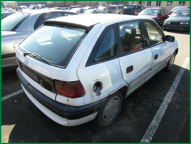 Opel Astra F · Рестайлинг, 1995 г.
