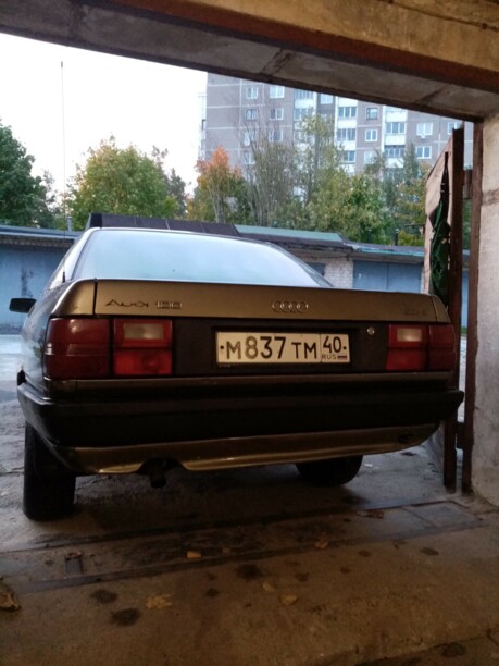 Audi 100 С3 · Рестайлинг, 1989 г.