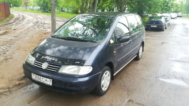 Volkswagen Sharan I, 5 мест, 1996 г.