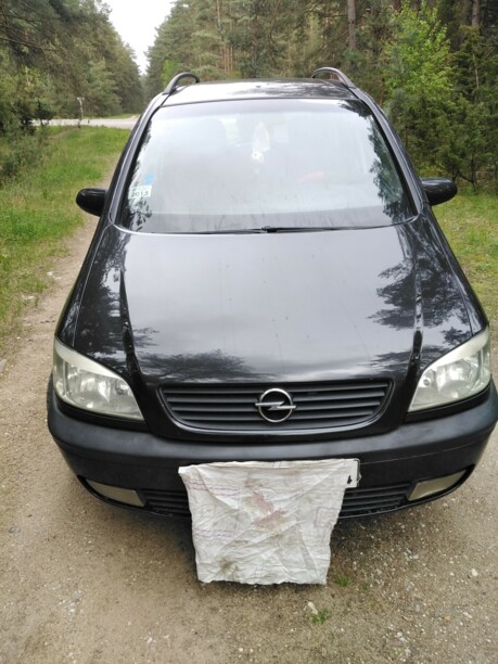Opel Zafira A, 7 мест, 2001 г.