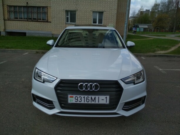 Audi A4 B9, 2017 г.