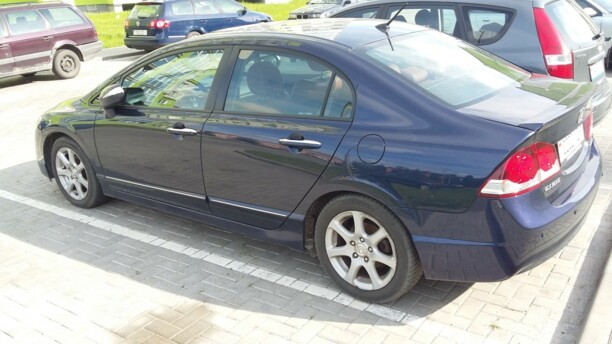 Honda Civic VIII · Рестайлинг, 2009 г.
