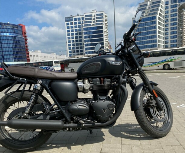 Triumph Bonneville T120 Black, 2016 г.