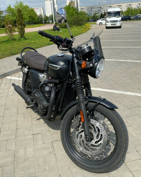 Triumph Bonneville T120 Black, 2016 г.
