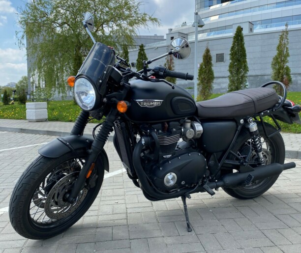 Triumph Bonneville T120 Black, 2016 г.