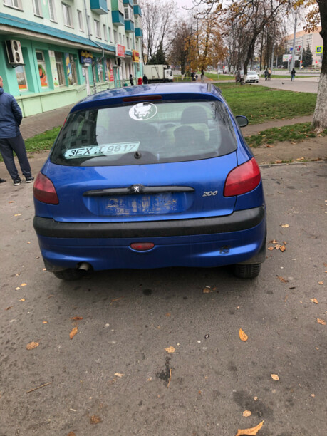 Peugeot 206 I, 2000 г.