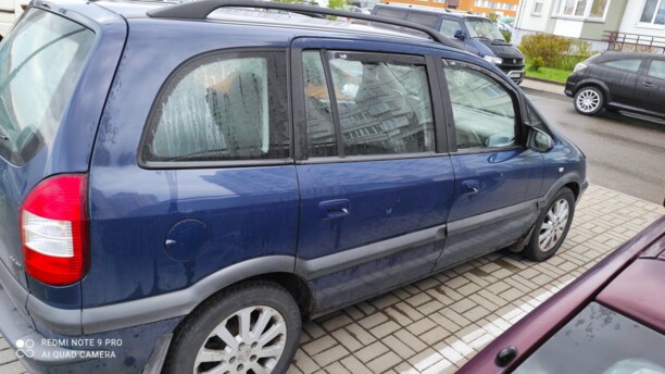 Opel Zafira A · Рестайлинг, 7 мест, 2003 г.