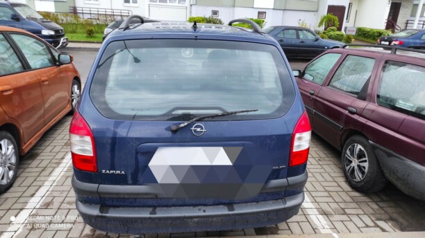 Opel Zafira A · Рестайлинг, 7 мест, 2003 г.