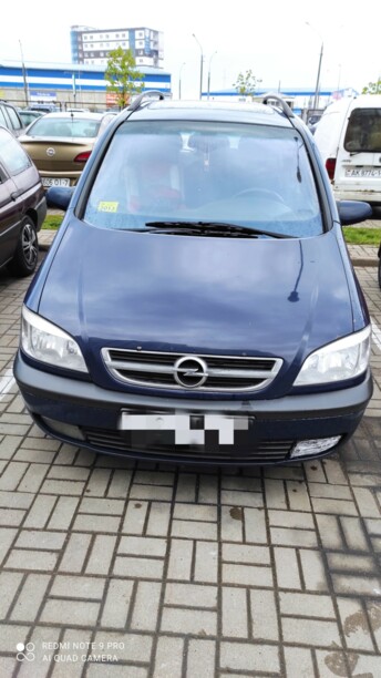 Opel Zafira A · Рестайлинг, 7 мест, 2003 г.
