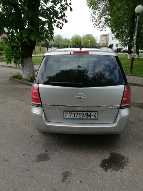 Opel Zafira B, 7 мест, 2006 г.