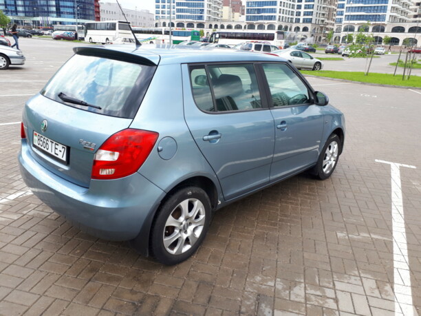 Skoda Fabia 5J · Рестайлинг, 2010 г.