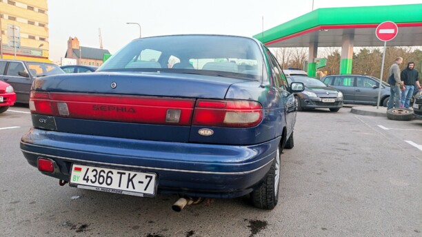 Kia Sephia I, 1995 г.