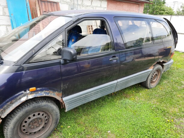 Toyota Previa I (XR10, XR20), 7 мест, 1998 г.