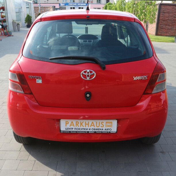 Toyota Yaris II (XP9) · Рестайлинг, 2010 г.