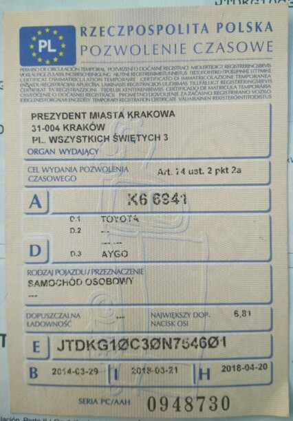 Toyota Aygo I (AB10) · 2-й рестайлинг, 2014 г.
