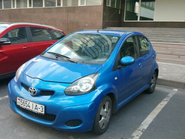 Toyota Aygo I (AB10) · Рестайлинг, 2009 г.