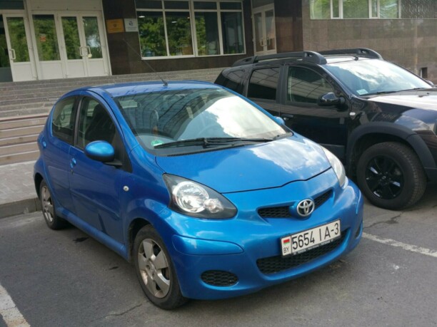 Toyota Aygo I (AB10) · Рестайлинг, 2009 г.