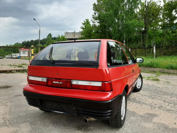 Suzuki Swift II · Рестайлинг, 1997 г.