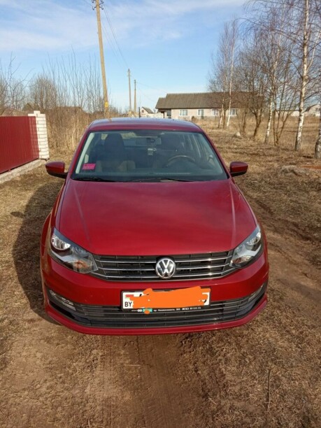 Volkswagen Polo Sedan I · Рестайлинг, 2017 г.