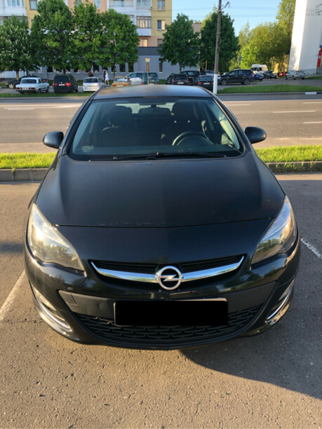 Opel Astra J · Рестайлинг, 2012 г.
