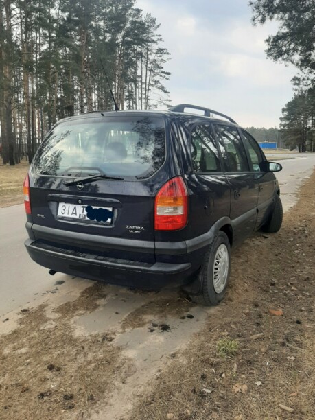 Opel Zafira A, 7 мест, 1999 г.