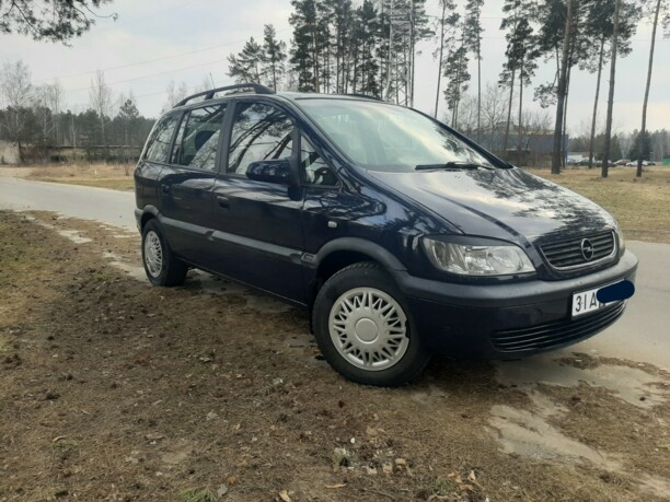 Opel Zafira A, 7 мест, 1999 г.