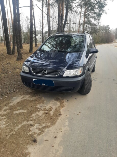 Opel Zafira A, 7 мест, 1999 г.