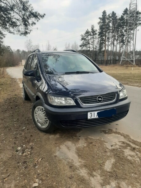 Opel Zafira A, 7 мест, 1999 г.