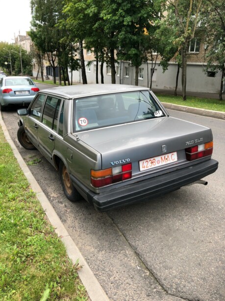Volvo 740, 1986 г.