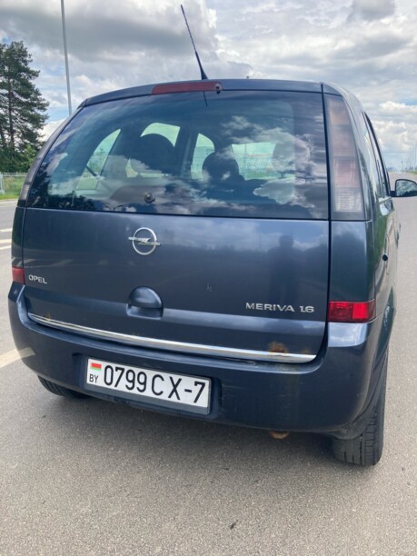 Opel Meriva I · Рестайлинг, 2007 г.