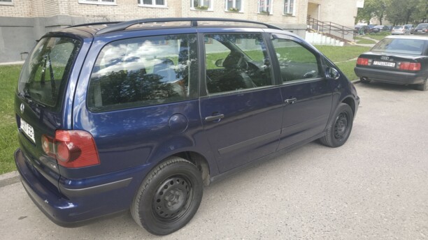 Volkswagen Sharan I · 2-й рестайлинг, 7 мест, 2008 г.