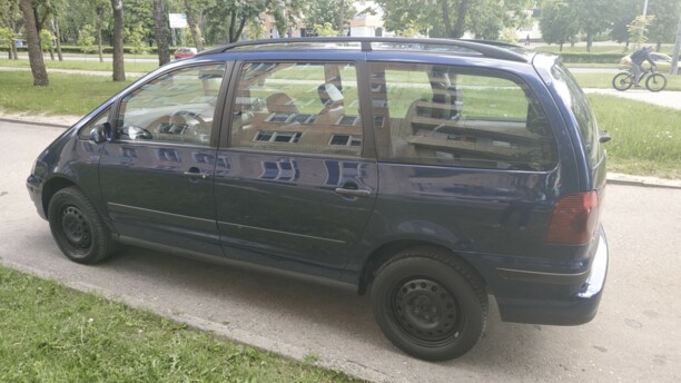 Volkswagen Sharan I · 2-й рестайлинг, 7 мест, 2008 г.