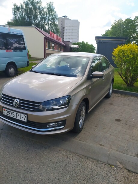 Volkswagen Polo Sedan I · Рестайлинг, 2015 г.