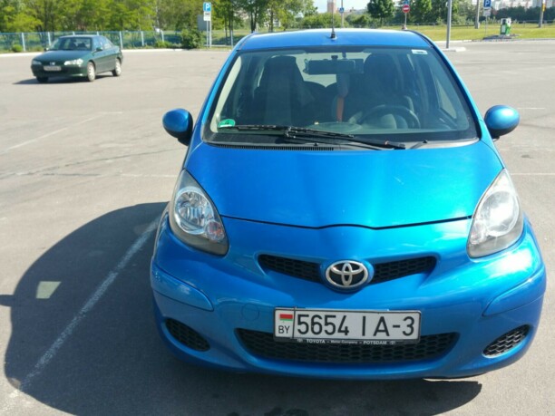 Toyota Aygo I (AB10) · Рестайлинг, 2009 г.