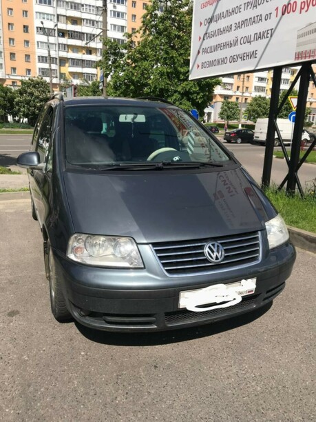 Volkswagen Sharan I · 2-й рестайлинг, 7 мест, 2006 г.