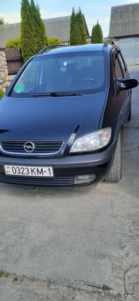 Opel Zafira A, 7 мест, 2002 г.