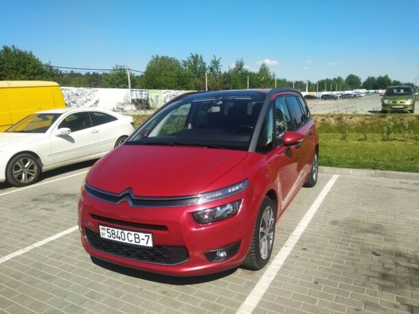 Citroen C4 Grand Picasso II, 7 мест, 2014 г.