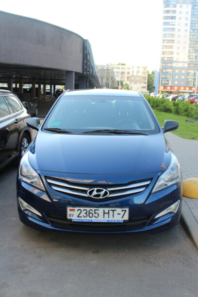Hyundai Solaris I · Рестайлинг, 2014 г.