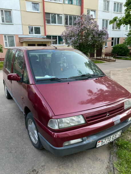 Citroen Evasion I · Рестайлинг, 1998 г.