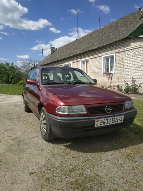 Opel Astra F · Рестайлинг, 1996 г.