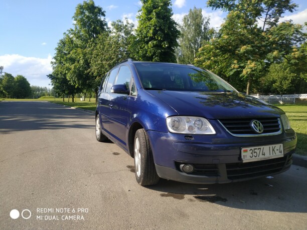 Volkswagen Touran I, 5 мест, 2006 г.