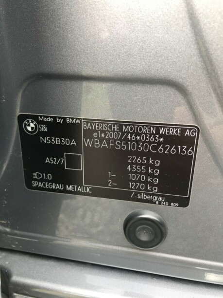 BMW 5 серия F10, F11, 2010 г.