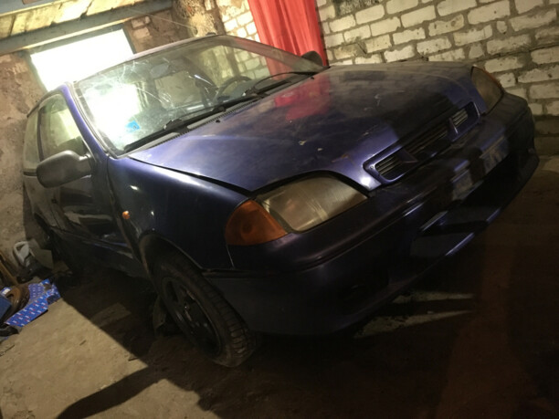 Suzuki Swift II · Рестайлинг, 1997 г.